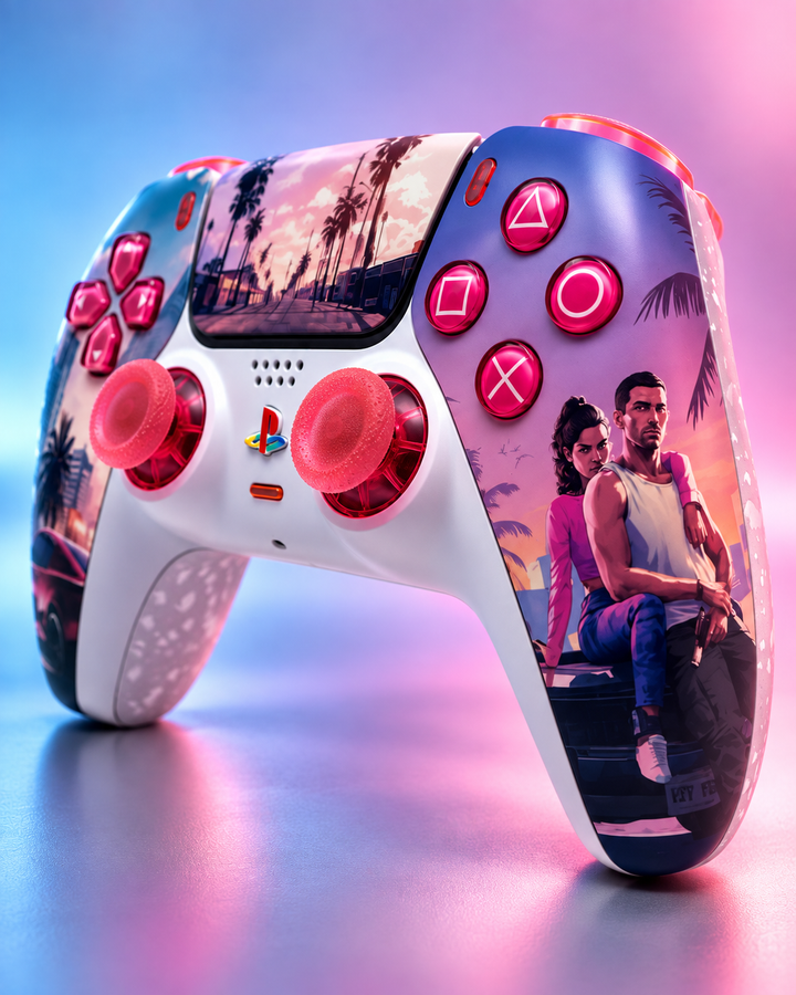 Neon Coast V6 – Custom Performance Controller mit TMR Sticks &amp; Smart Triggern