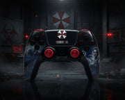 PS5 Controller im Resident Evil Design / FPS