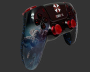 PS5 Controller im Resident Evil Design / FPS