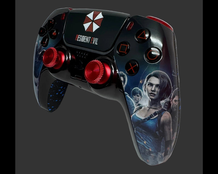 PS5 Controller im Resident Evil Design / FPS