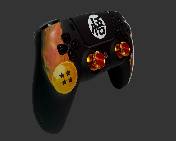 PS5 Controller im Dragon Ball Black Design / FPS