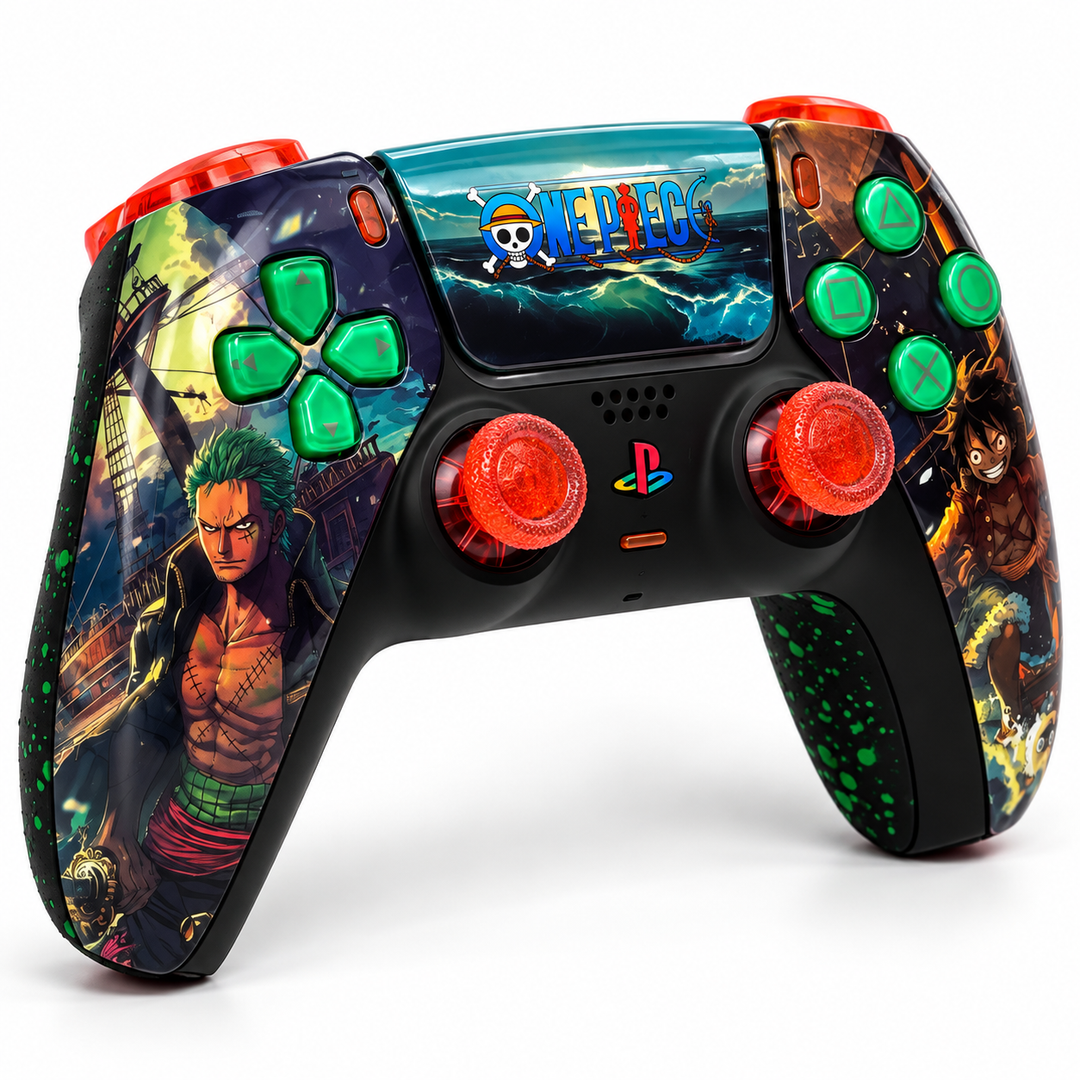 PS5 Custom Controller Pirate Legends – K-Silver TMR | Pro Gaming Controller