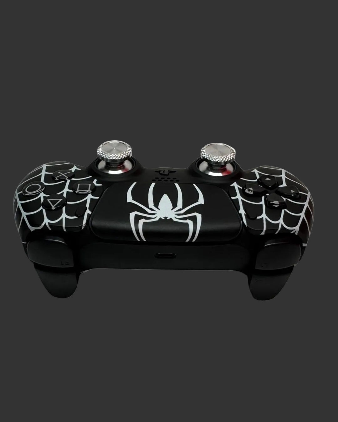 PS5 Controller Spezial Design Black Spider / FPS