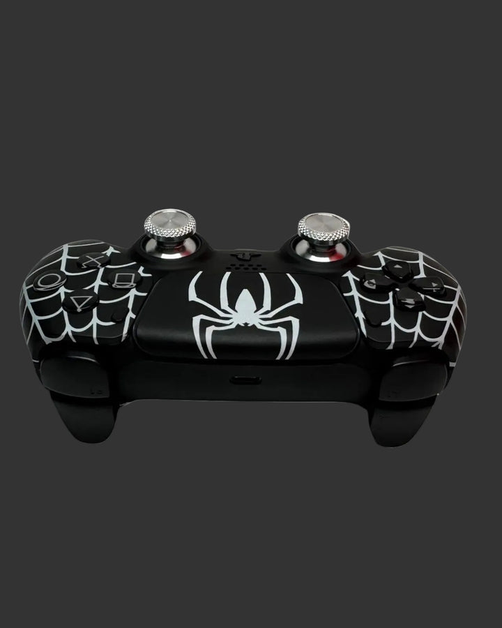 PS5 Controller Spezial Design Black Spider / FPS