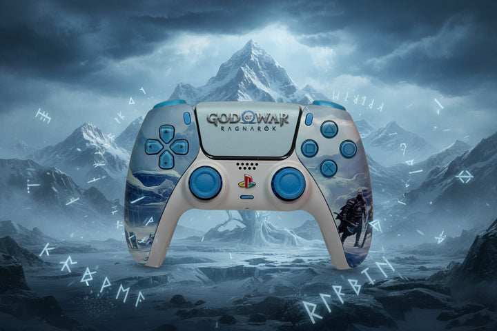 PS5 Controller Spezial Design God of War  / FPS