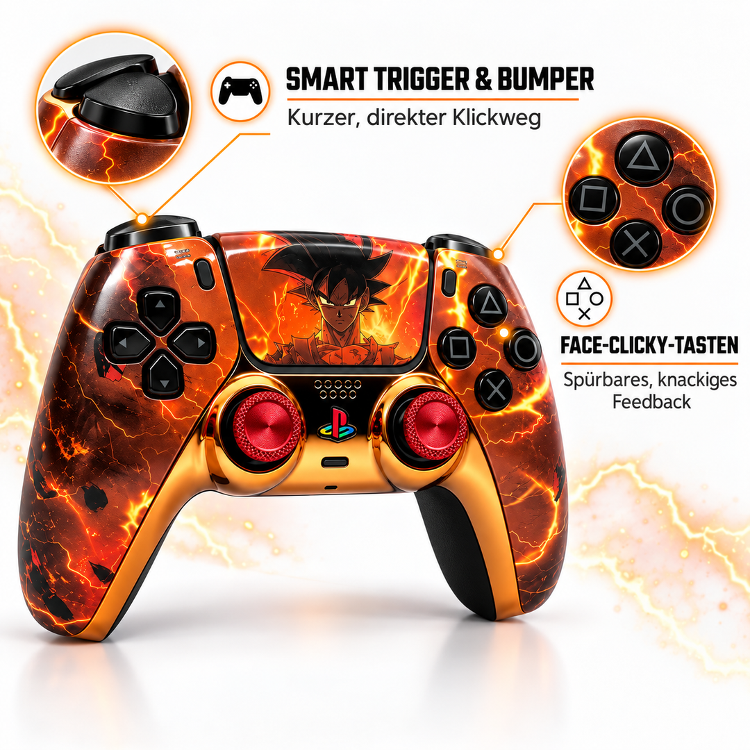 Inferno Warrior – Custom Controller mit TMR Sticks &amp; Smart Trigger