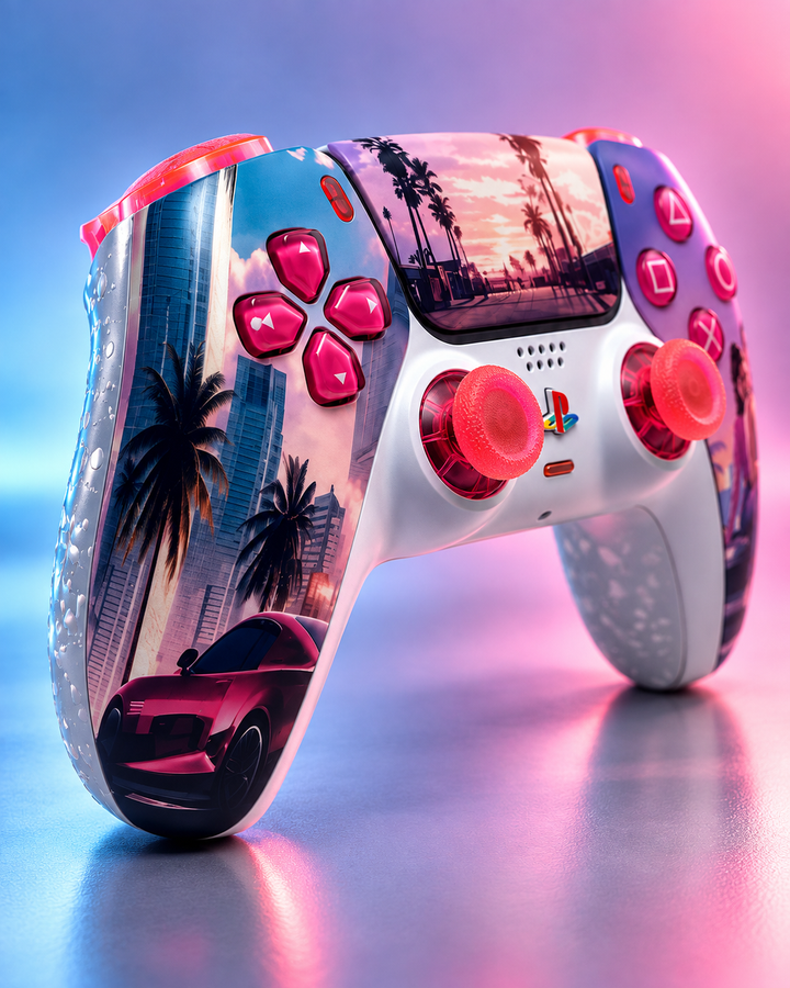 Neon Coast V6 – Custom Performance Controller mit TMR Sticks &amp; Smart Triggern