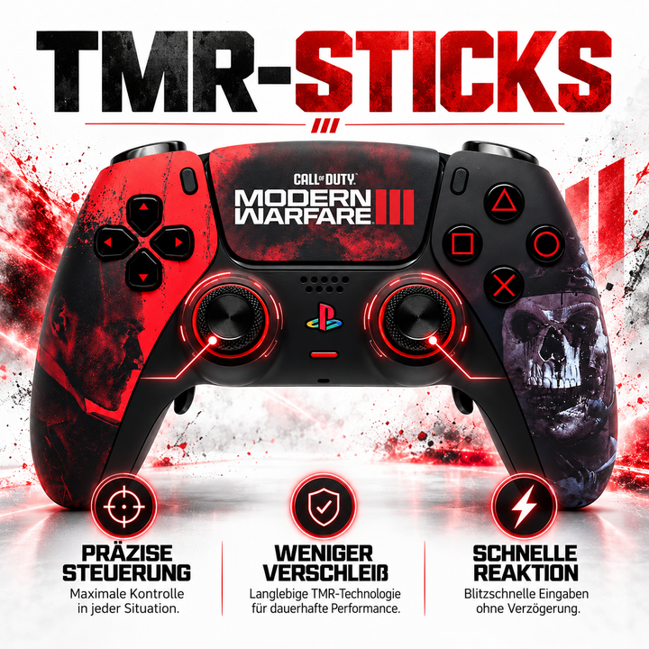 Crimson Ops – Custom Controller mit TMR Sticks &amp; Smart Trigger