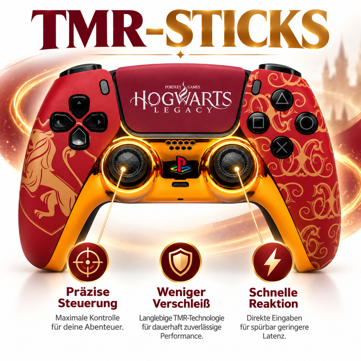 Crimson Crest – Custom Controller mit TMR Sticks &amp; Smart Trigger