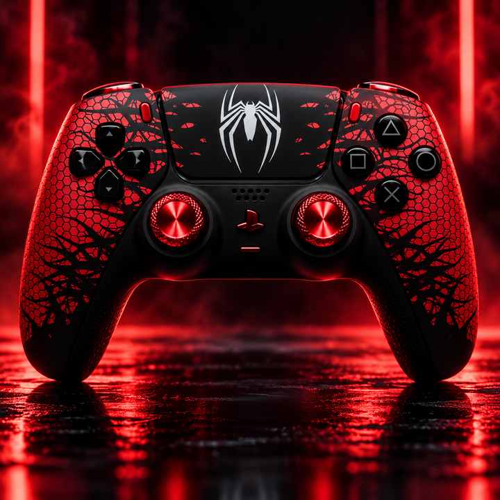 Crimson Web – Custom Controller mit TMR Sticks, Clicky Buttons &amp; Smart Trigger