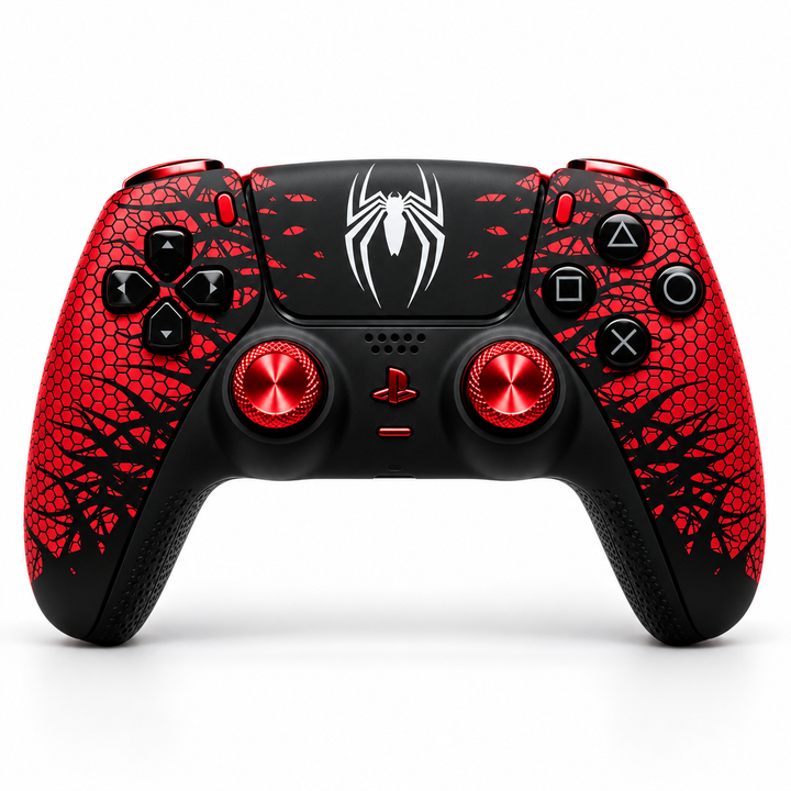 Crimson Web – Custom Controller mit TMR Sticks, Clicky Buttons &amp; Smart Trigger