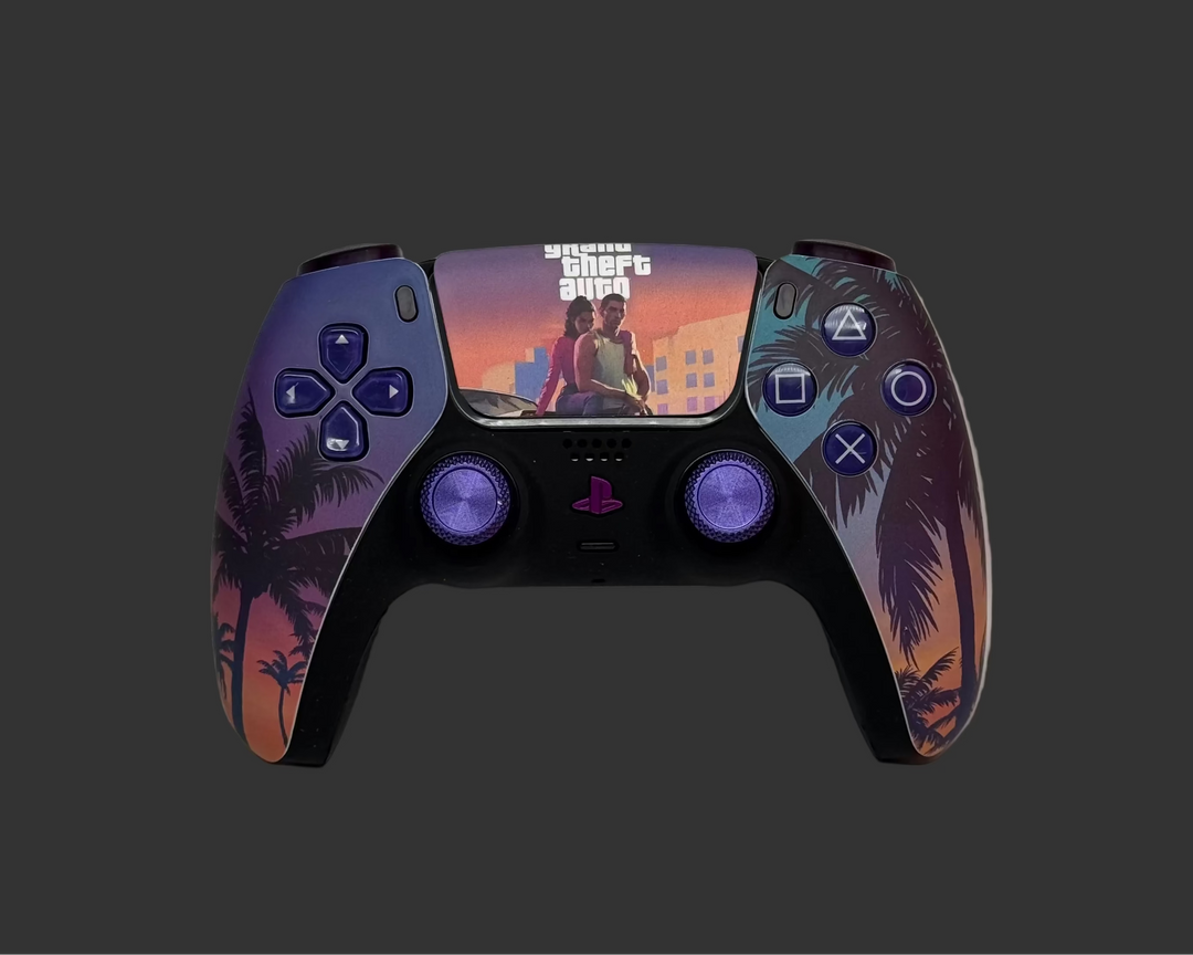 PS5 Controller Spezial Design GTA / FPS