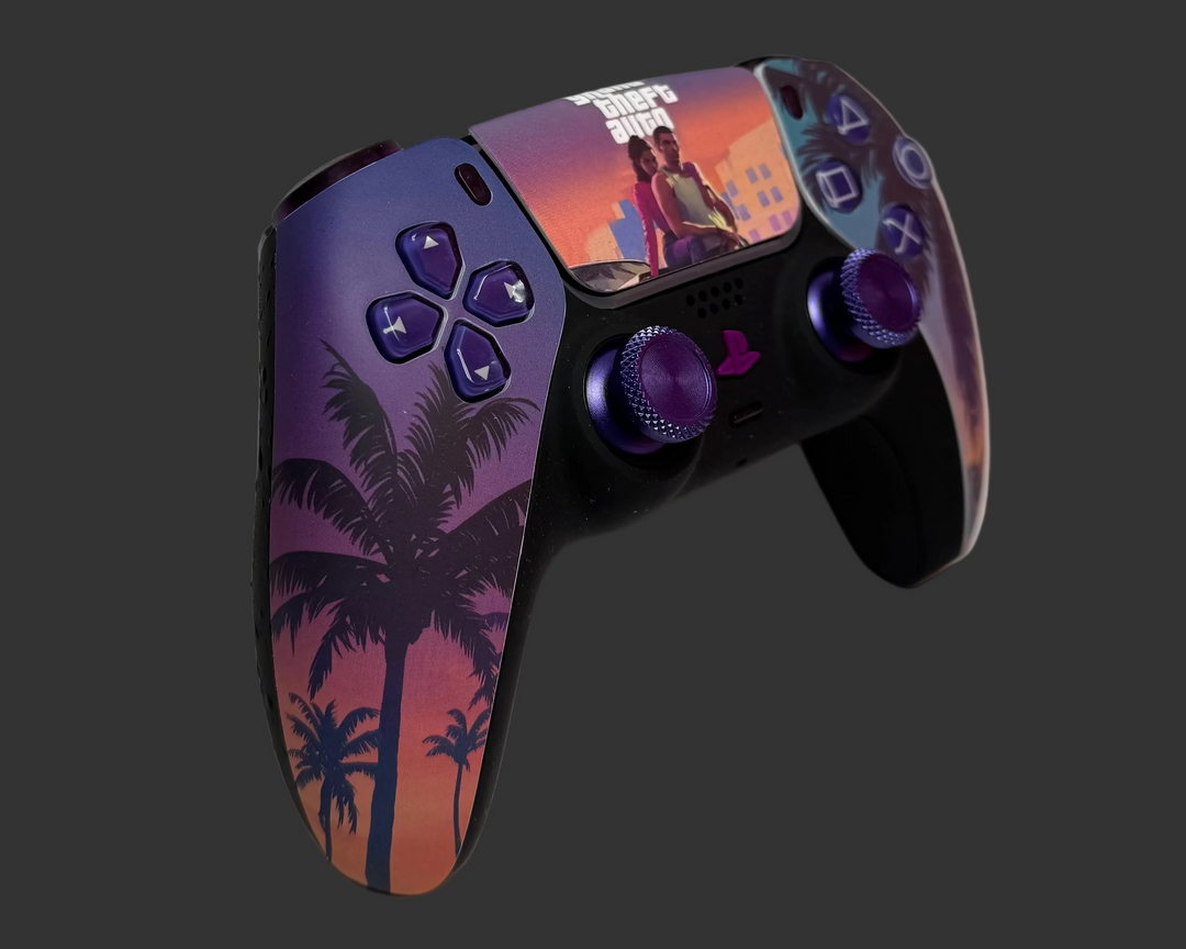 PS5 Controller Spezial Design GTA / FPS