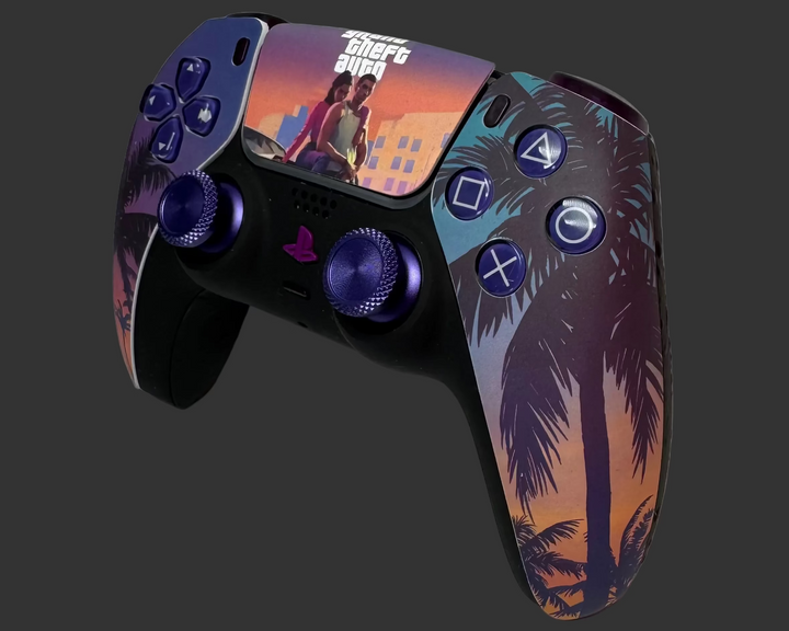 PS5 Controller Spezial Design GTA / FPS