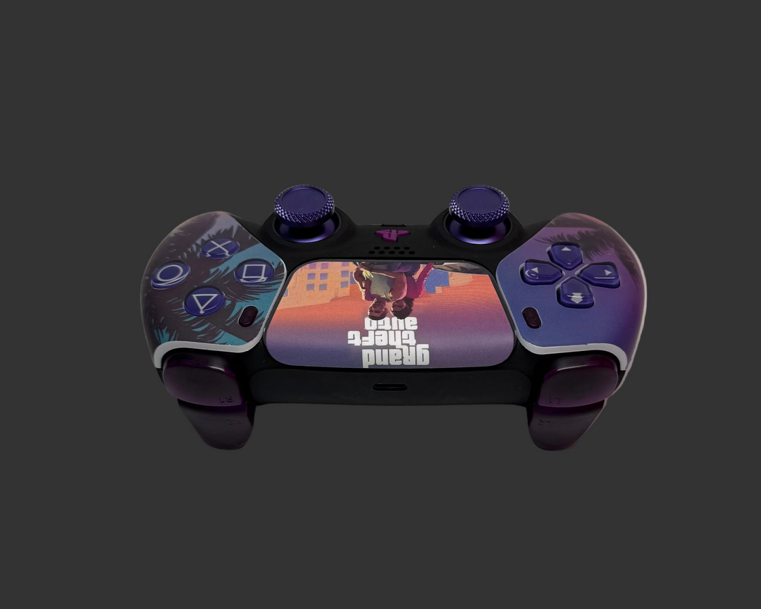 PS5 Controller Spezial Design GTA / FPS
