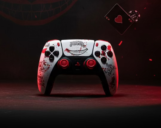 PS5 Controller Spezial im Joker Design / FPS