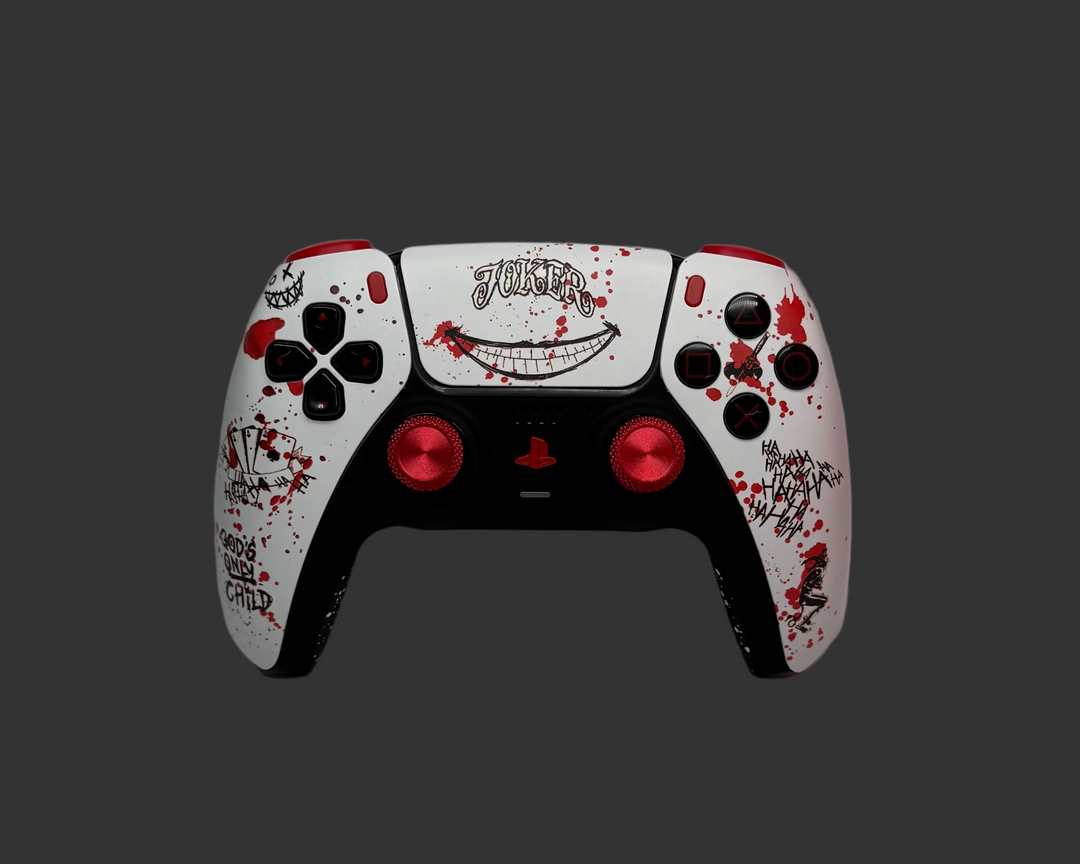 PS5 Controller Spezial im Joker Design / FPS
