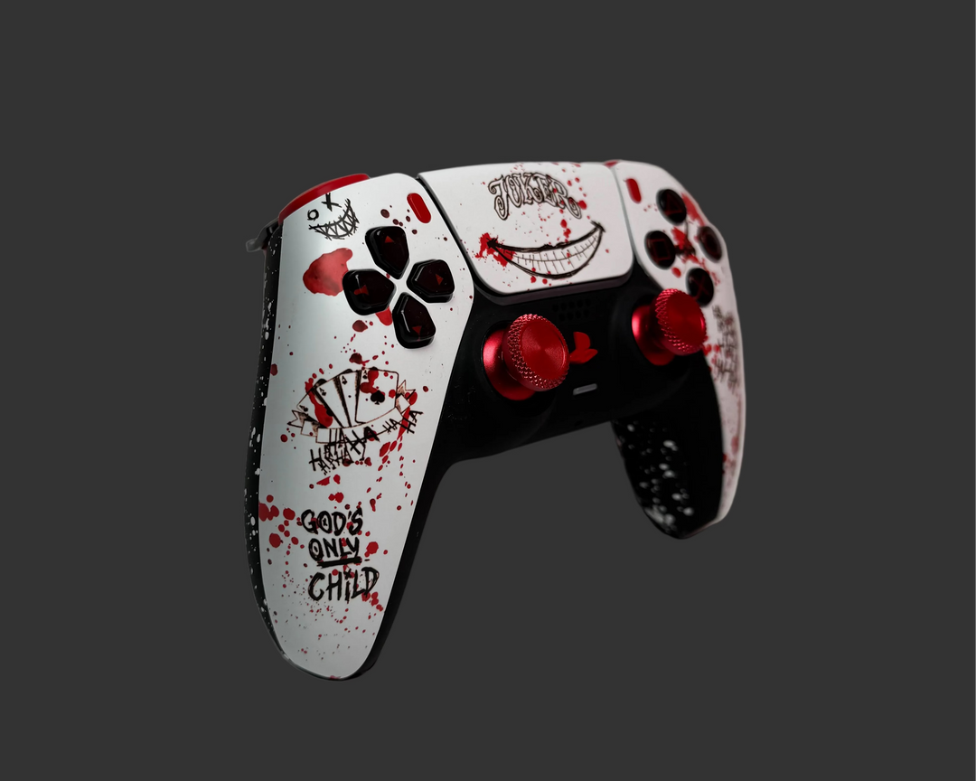 PS5 Controller Spezial im Joker Design / FPS