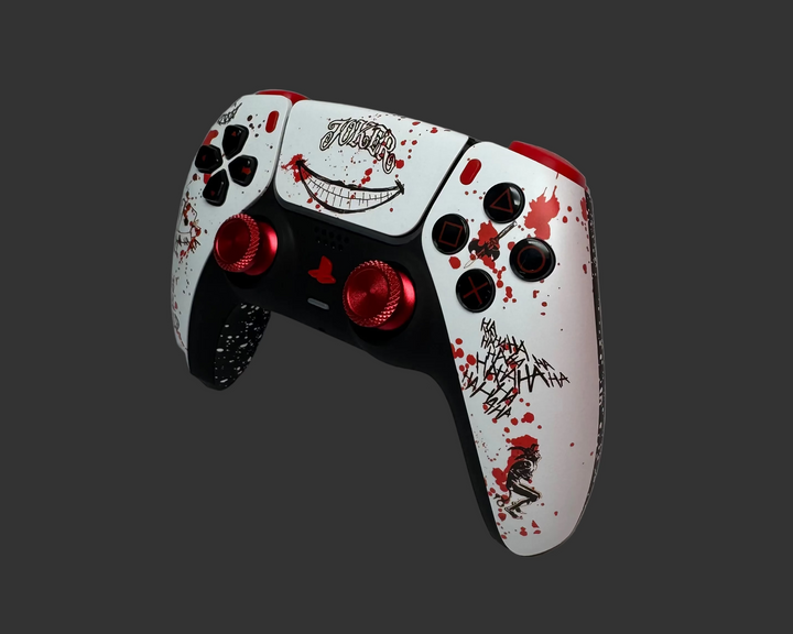 PS5 Controller Spezial im Joker Design / FPS
