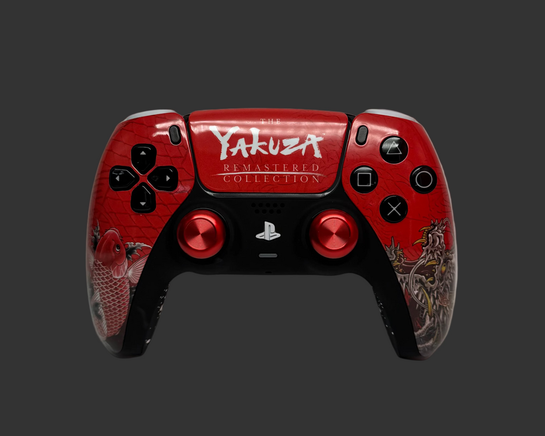 PS5 Controller Spezial im Jakuza Design / FPS