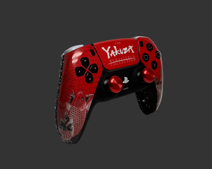 PS5 Controller Spezial im Jakuza Design / FPS