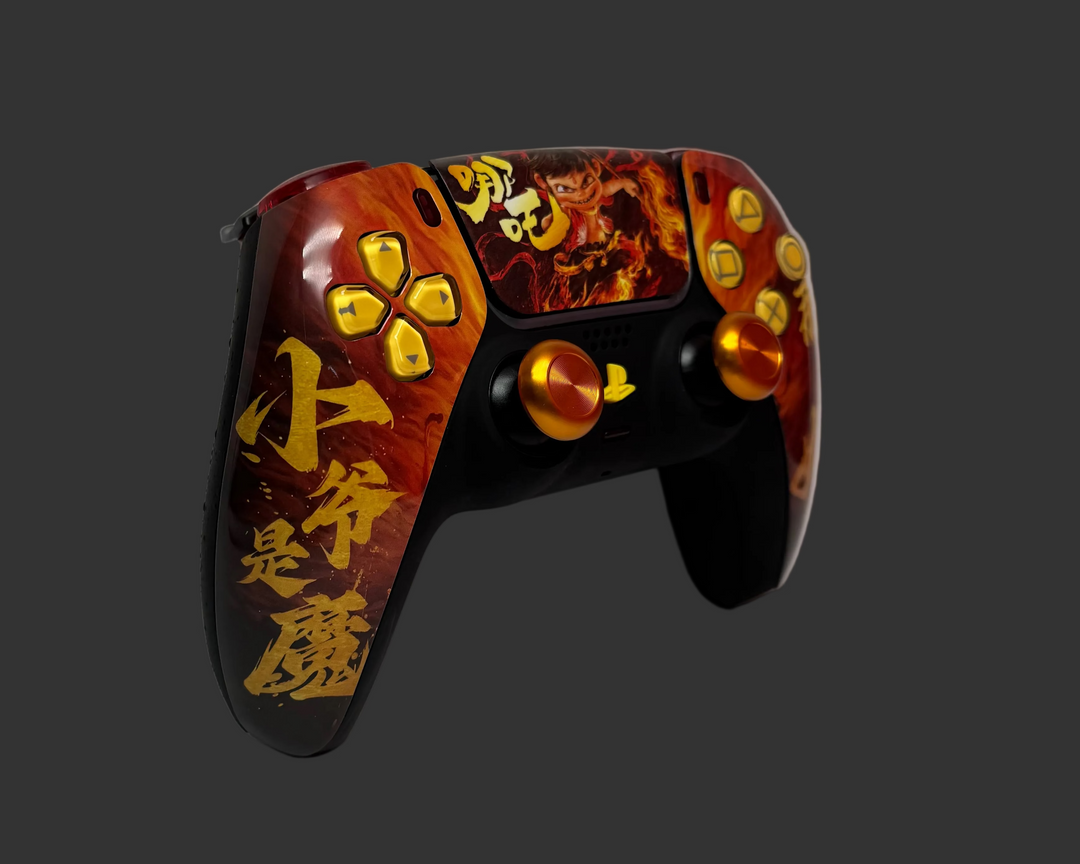 PS5 Controller Spezial im Manga Design / FPS