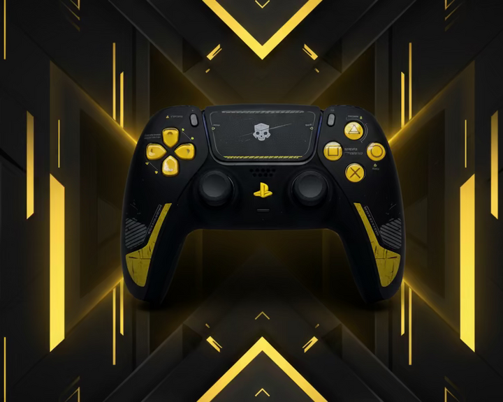 PS5 Controller Spezial im Mastechief Design / FPS