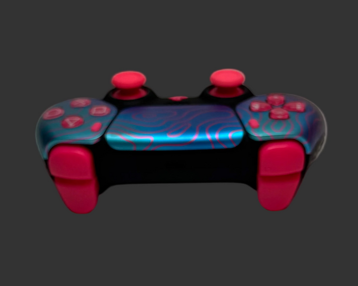 PS5 Controller im Design Damascus / FPS