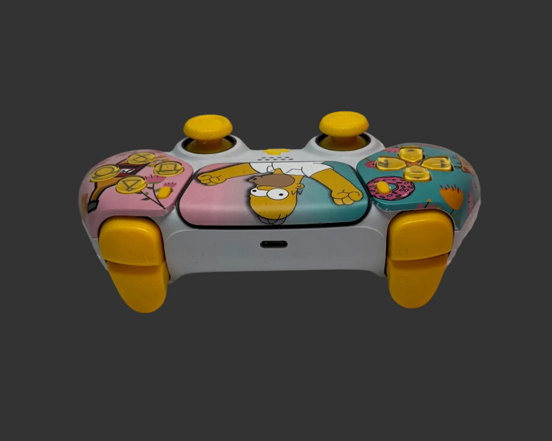 PS5 Controller Spezial im Simpson Design / FPS