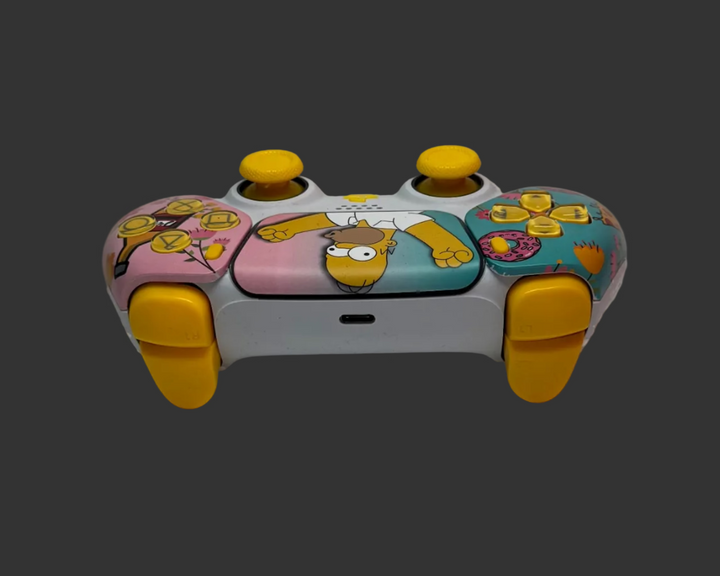 PS5 Controller Spezial im Simpson Design / FPS
