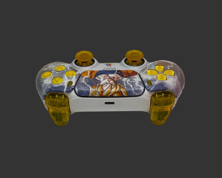 PS5 Controller Spezial im Son Goku Design / FPS