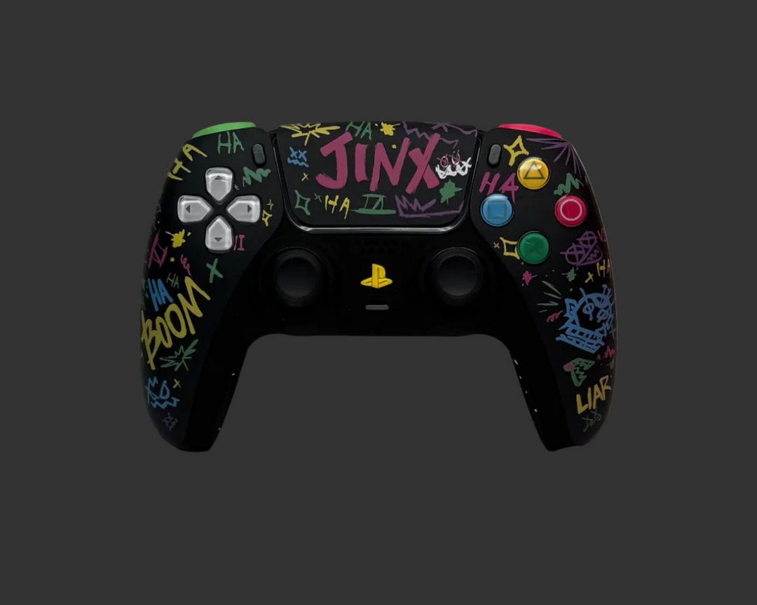 PS5 Controller Spezial im Jinx Design / FPS