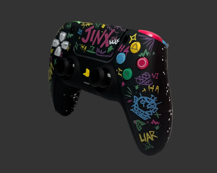PS5 Controller Spezial im Jinx Design / FPS