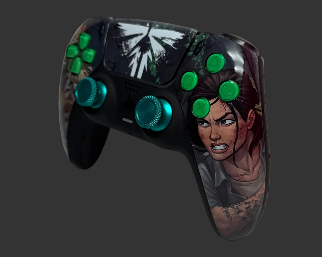 PS5 Controller im LAST OF US Design / FPS