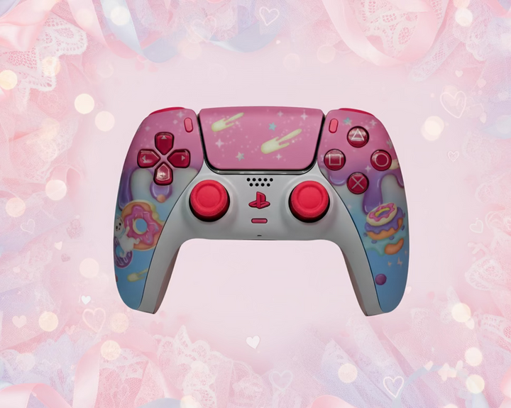 PS5 Controller Spezial im Babydoll Design / FPS