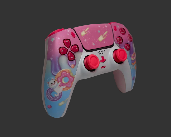 PS5 Controller Spezial im Babydoll Design / FPS