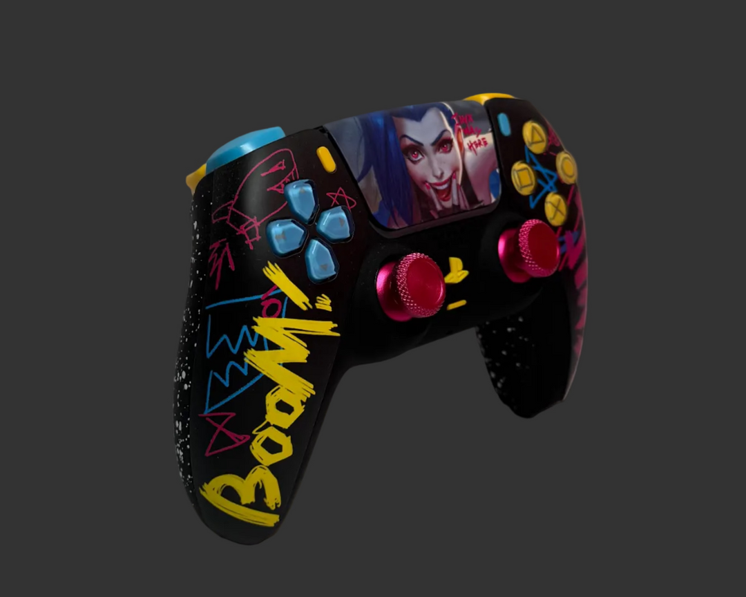 PS5 Controller im Jinx Design / FPS