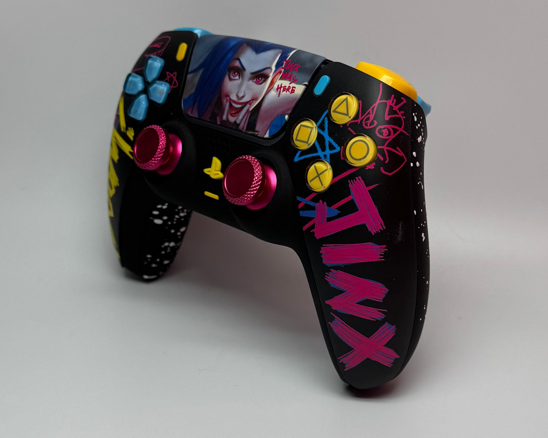 PS5 Controller im Jinx Design / FPS