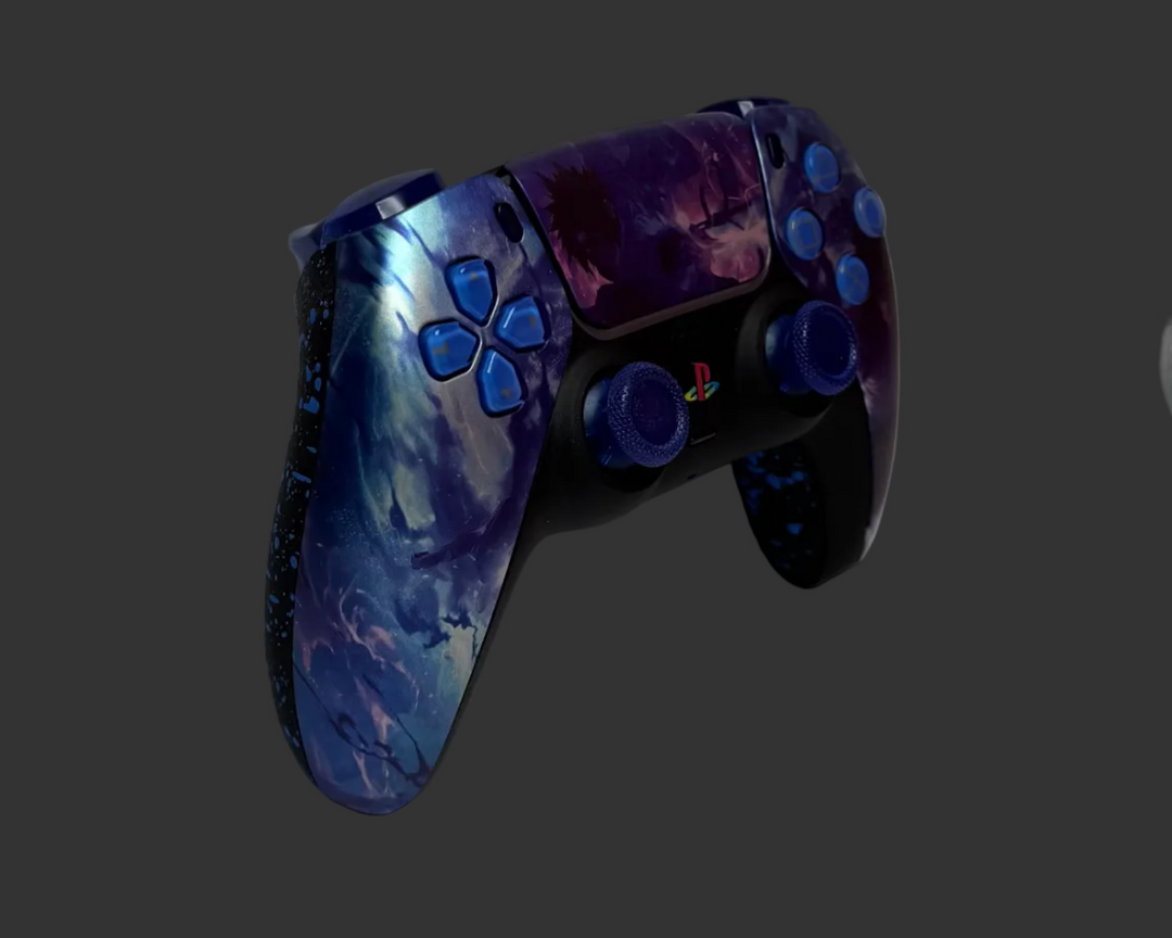 PS5 Controller im Sasuke Design / FPS