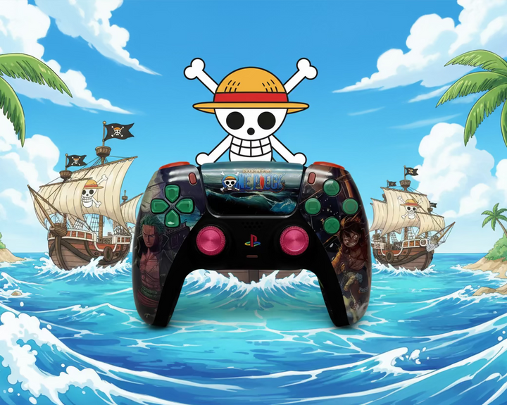 PS5 Controller im One Piece Design / FPS