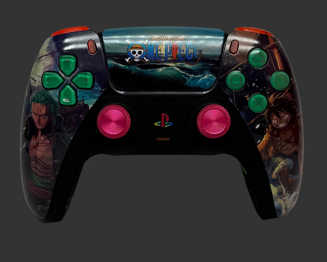 PS5 Controller im One Piece Design / FPS