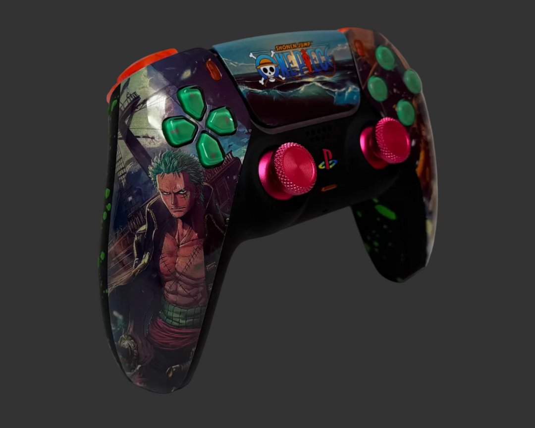 PS5 Controller im One Piece Design / FPS