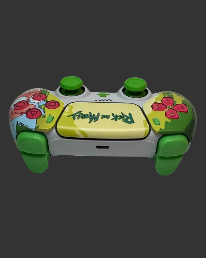 PS5 Controller Spezial Design Rick and Morty