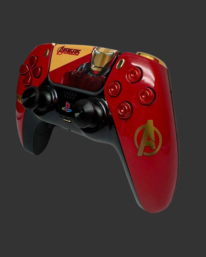 PS5 Controller Spezial Design Iron Man  / FPS